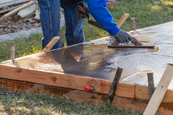 Patio Slab Construction in Lubbock