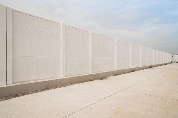 Concrete Fence Construction in Lubbock
