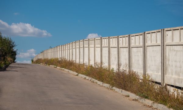 Cement Fence Installation in Lubbock