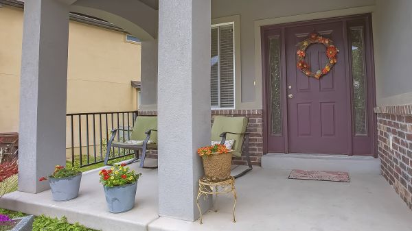 Porch Concrete Laying in Lubbock