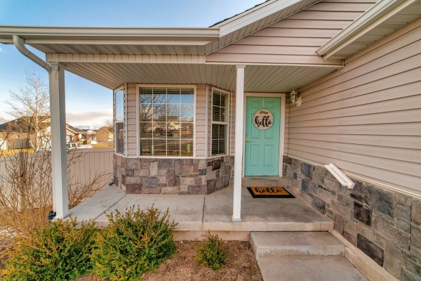 Porch Concrete Installation in Lubbock