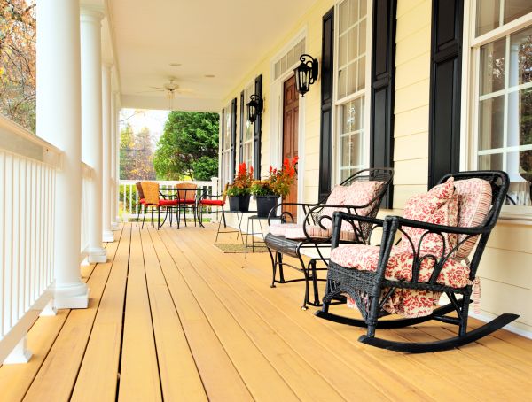 Front Porch Renovation in Lubbock