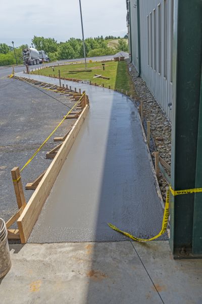 Concrete Sidewalk Paving in Lubbock