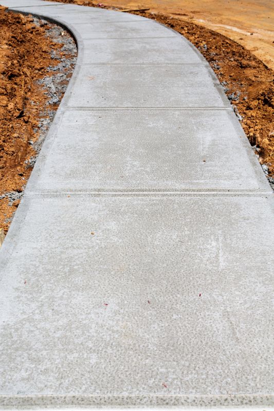 Concrete Sidewalk Construction detail