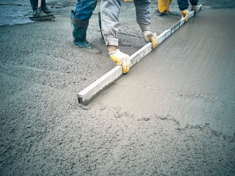 Garage Concrete Pouring